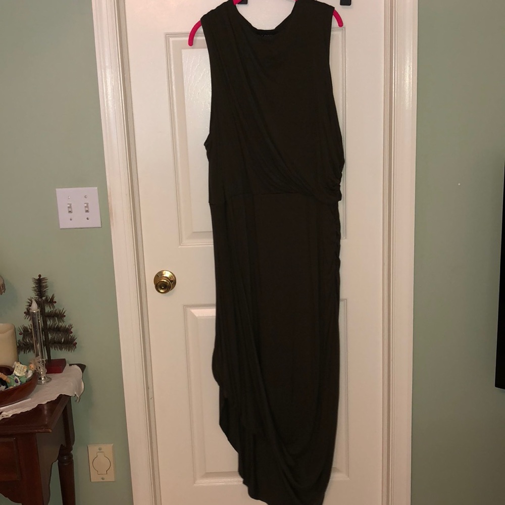 High low side dress